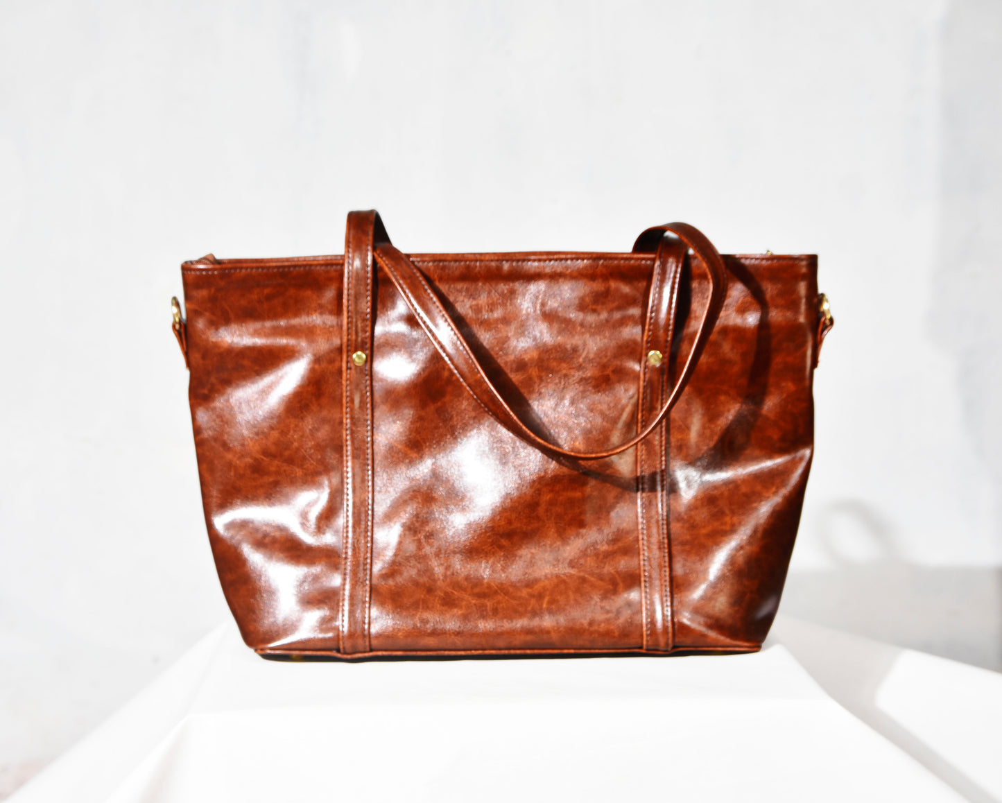 Brown Leather Handbag