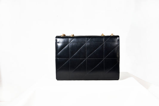 Black Chain Strap Shoulder Bag
