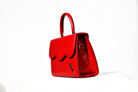 The Scarlet Wave Satchel Bag