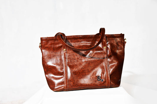 Brown Leather Handbag